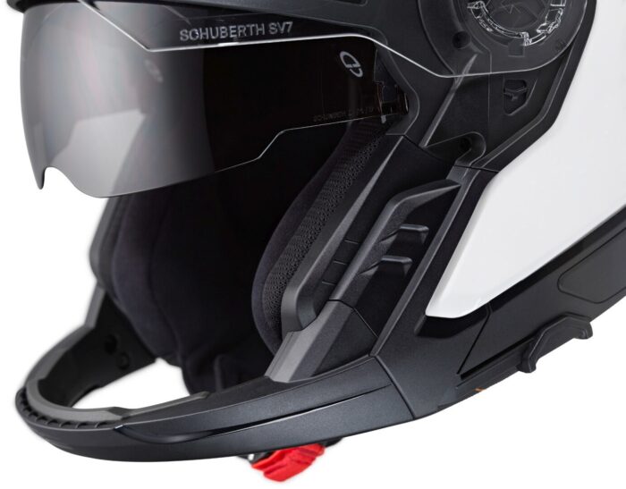 Schuberth Kask J2 Glossy White - obrazek 6