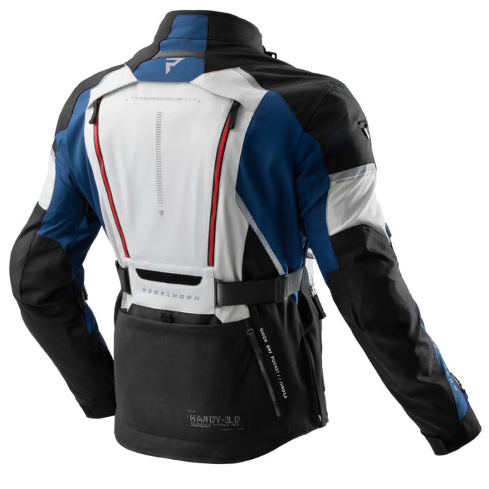 Rebelhorn Kurtka HARDY 3.0 Blue/Grey/Red - obrazek 2