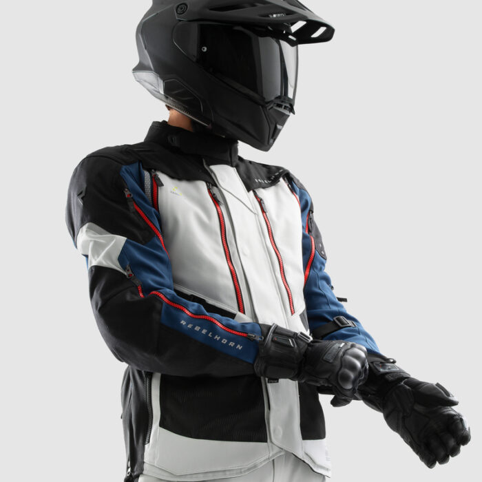 Rebelhorn Kurtka HARDY 3.0 Blue/Grey/Red - obrazek 4