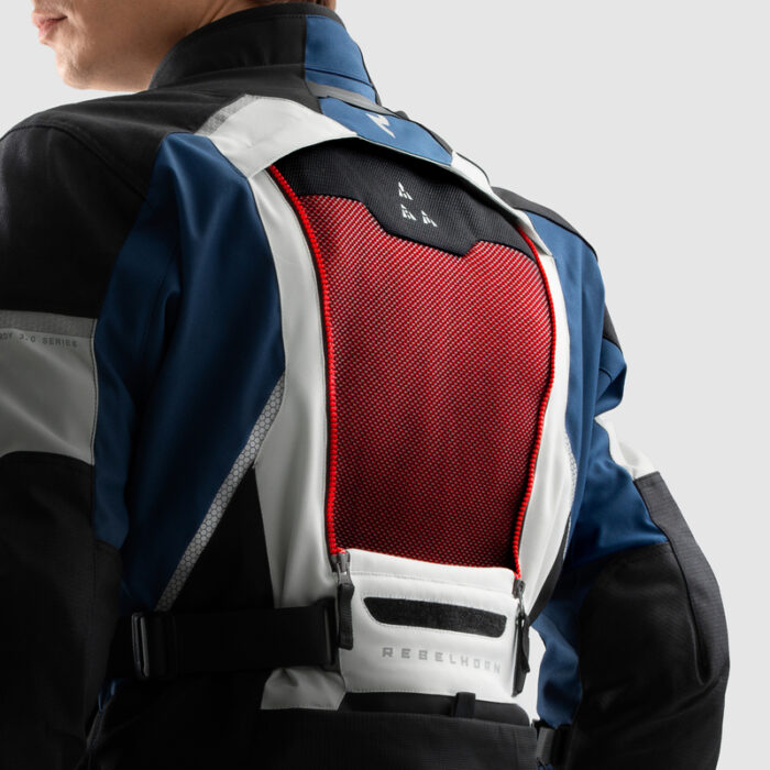 Rebelhorn Kurtka HARDY 3.0 Blue/Grey/Red - obrazek 6