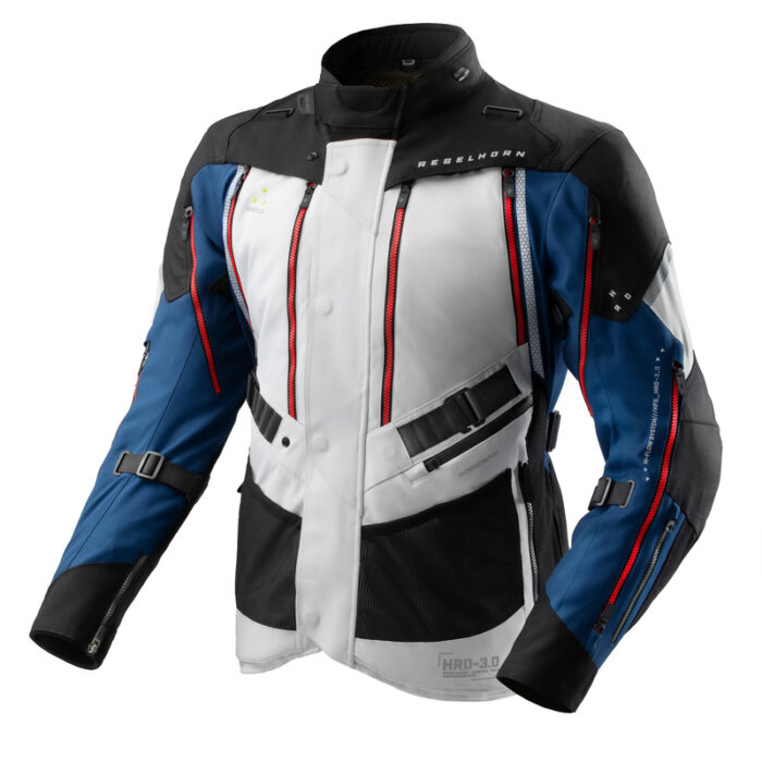 Rebelhorn Kurtka HARDY 3.0 Blue/Grey/Red