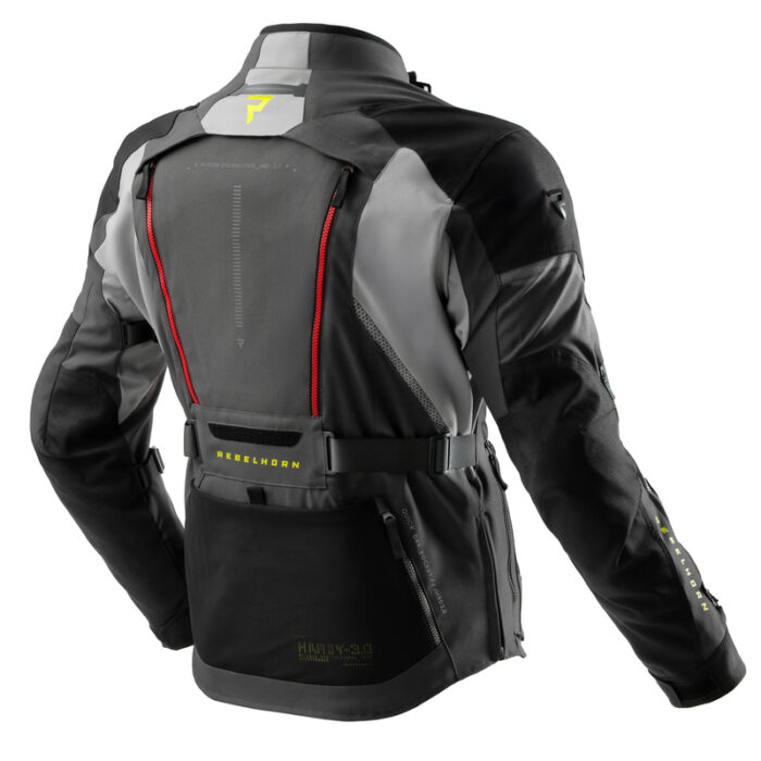 Rebelhorn Kurtka HARDY 3.0 Anthracite/Gey/Yellow - obrazek 2