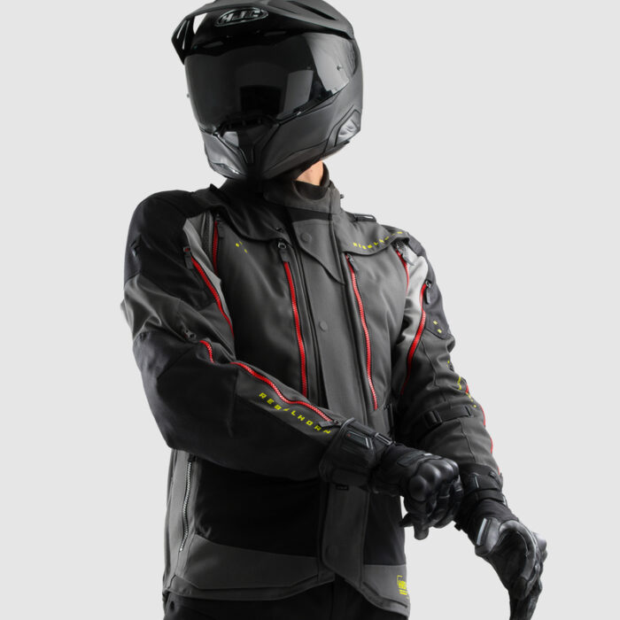 Rebelhorn Kurtka HARDY 3.0 Anthracite/Gey/Yellow - obrazek 4