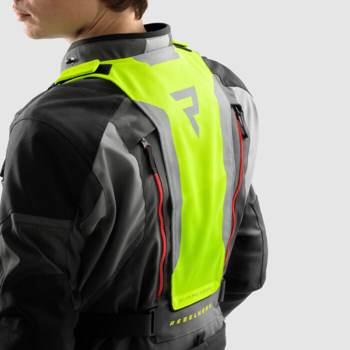 Rebelhorn Kurtka HARDY 3.0 Anthracite/Gey/Yellow - obrazek 8