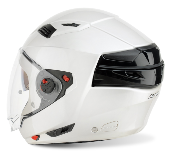 KASK AIROH EXECUTIVE WHITE GLOSS - obrazek 3