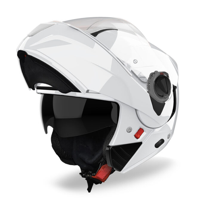 KASK AIROH SPECKTRE COLOR WHITE GLOSS - obrazek 3