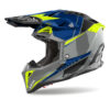 KASK AIROH AVIATOR 3 PUSH BLUE GLOSS