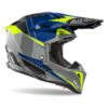 KASK AIROH AVIATOR 3 PUSH BLUE GLOSS - obrazek 2