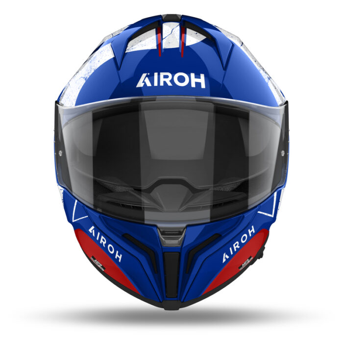 KASK AIROH MATRYX SCOPE BLUE/RED GLOSS - obrazek 4