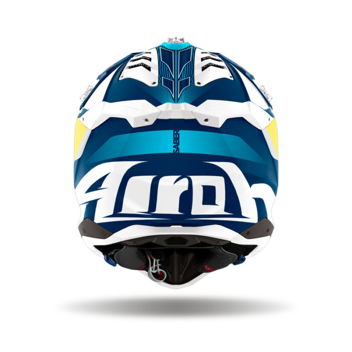 KASK AIROH AVIATOR 3 SABER BLUE MATT - obrazek 3