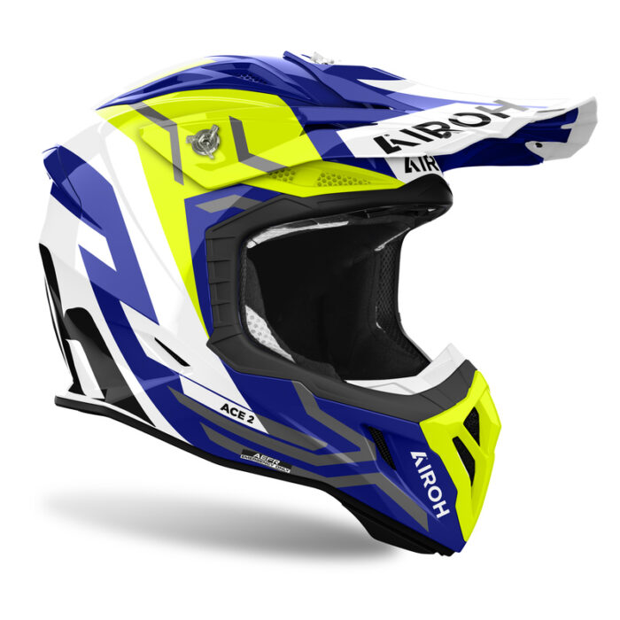 KASK AIROH AVIATOR ACE 2 GROUND YELLOW GLOSS - obrazek 2
