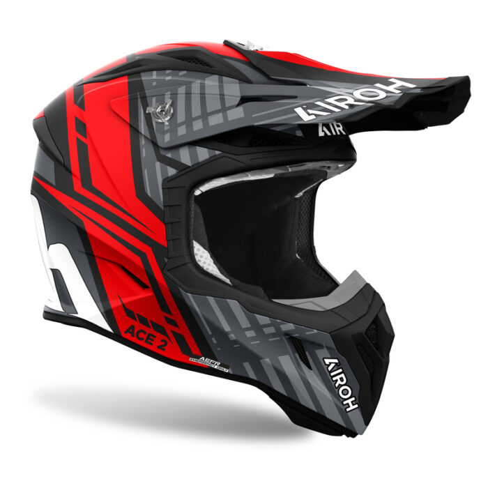 KASK AIROH AVIATOR ACE 2 PROUD RED MATT - obrazek 2