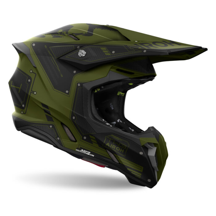 KASK AIROH TWIST 3 MILITARY MATT - obrazek 2