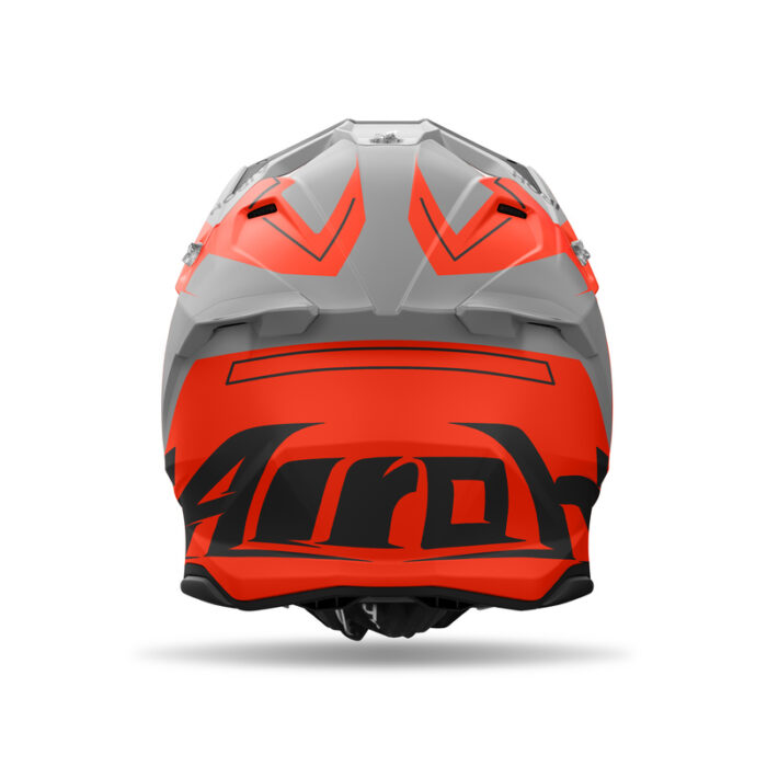 KASK AIROH TWIST 3 DIZZY ORANGE FLUO MATT - obrazek 3