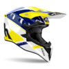KASK AIROH WRAAAP FEEL YELLOW/BLUE GLOSS - obrazek 2