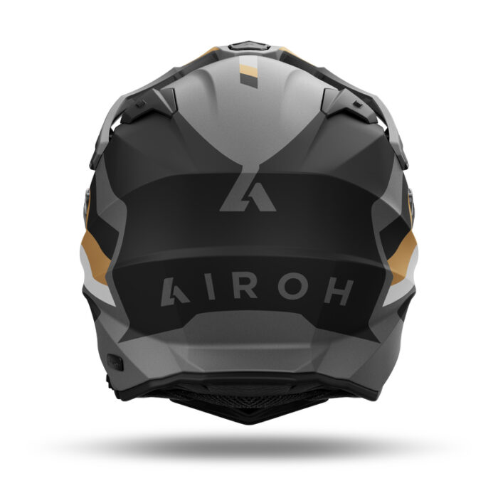 KASK AIROH COMMANDER 2 DOOM GOLD MATT - obrazek 3