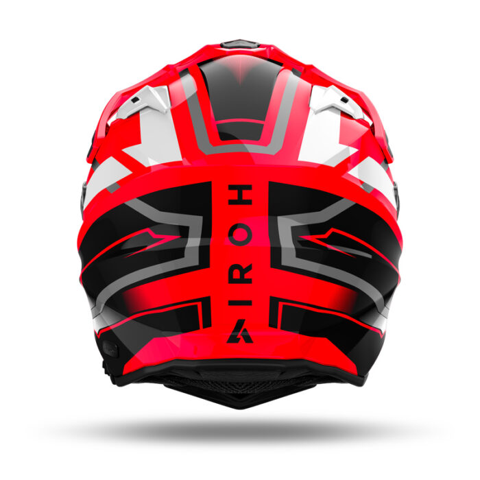 KASK AIROH COMMANDER 2 MAVICK RED GLOSS - obrazek 3