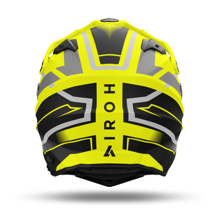 KASK AIROH COMMANDER 2 MAVICK YELLOW MATT - obrazek 3