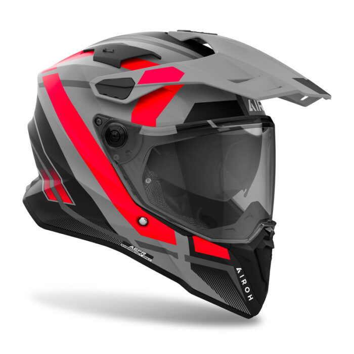 KASK AIROH COMMANDER 2 MAVICK ORANGE MATT - obrazek 2
