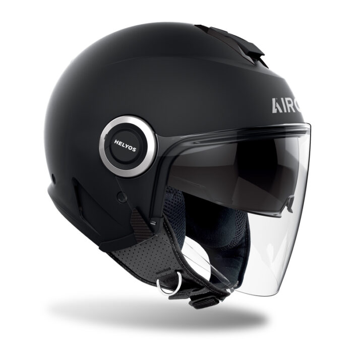 KASK AIROH HELYOS COLOR BLACK MATT - obrazek 2