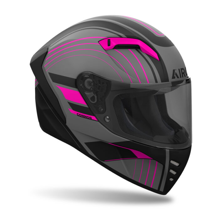 KASK AIROH CONNOR ACHIEVE PINK MATT - obrazek 2