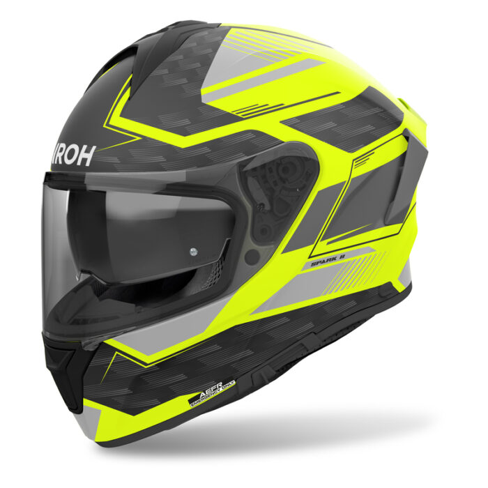 KASK AIROH SPARK 2 ZENITH YELLOW MATT