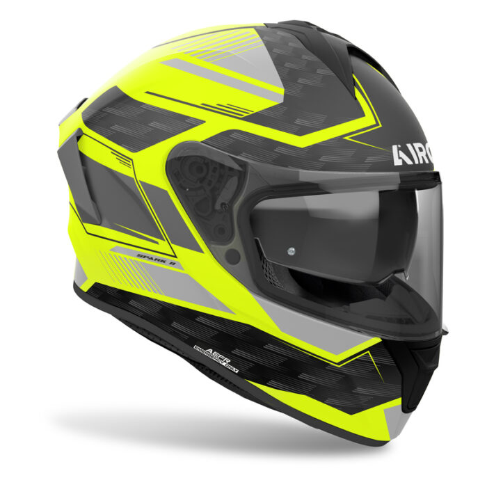 KASK AIROH SPARK 2 ZENITH YELLOW MATT - obrazek 2