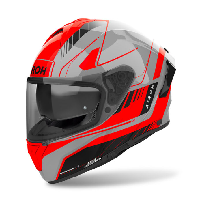 KASK AIROH SPARK 2 CHRONO ORANGE GLOSS