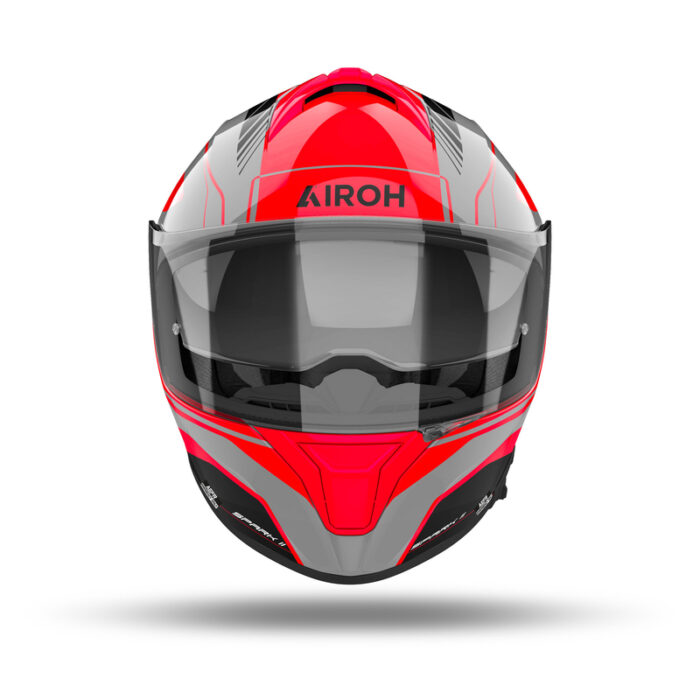 KASK AIROH SPARK 2 CHRONO ORANGE GLOSS - obrazek 4