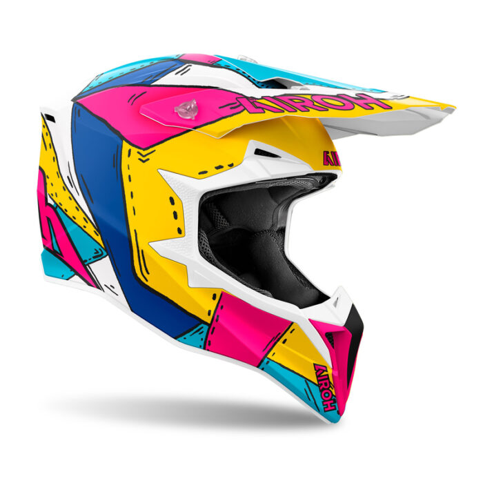 KASK AIROH WRAAAP PAINT MATT - obrazek 2