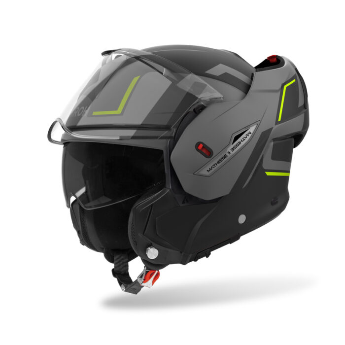 KASK AIROH MATHISSE II GENIUS YELLOW MATT - obrazek 3