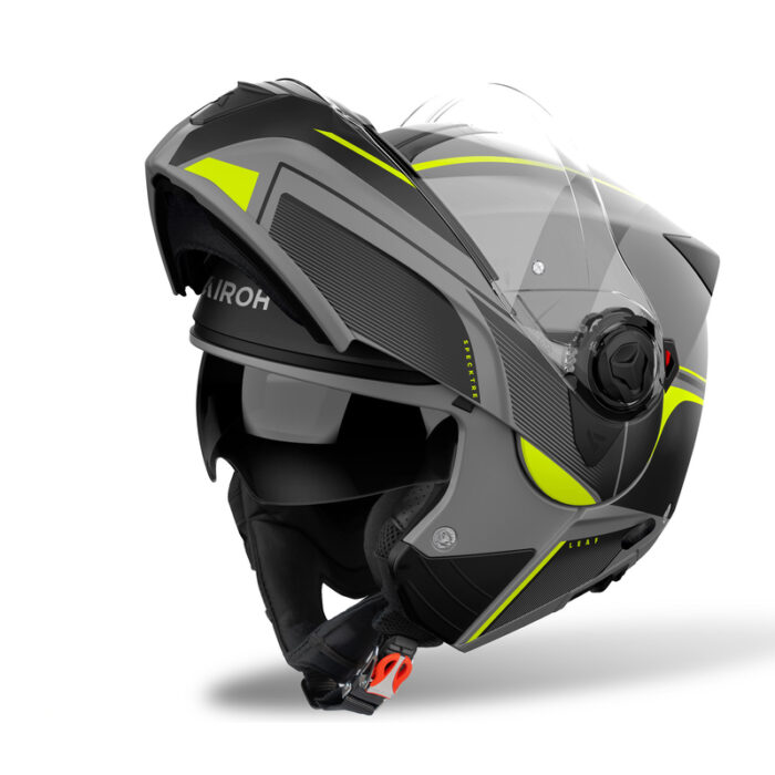 KASK AIROH SPECKTRE LEAF YELLOW MATT - obrazek 3