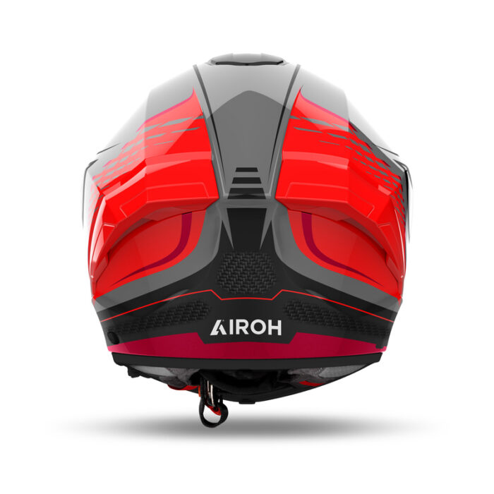 KASK AIROH MATRYX ROCKET RED GLOSS - obrazek 3