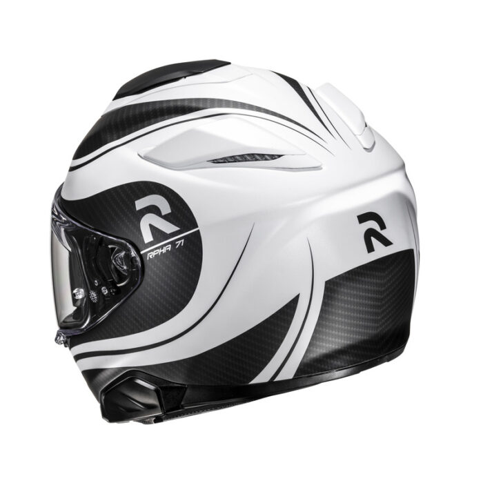 KASK HJC RPHA71 CLETA WHITE/BLACK - obrazek 3