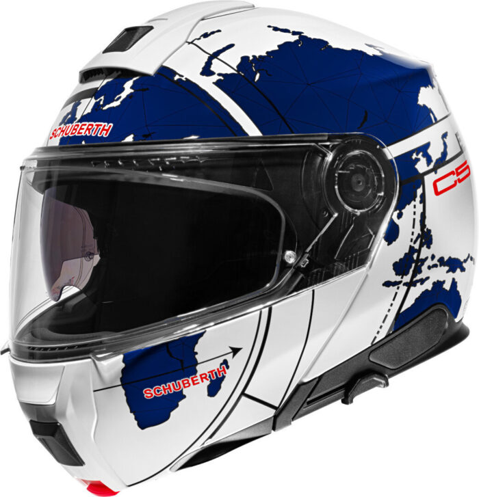 Schuberth Kask C5 GLOBE Blue - obrazek 2