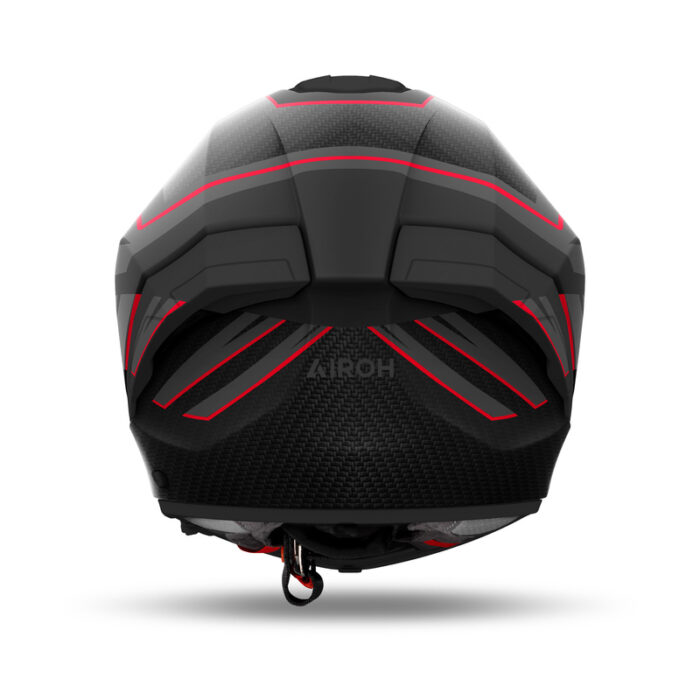 KASK AIROH MATRYX SENTINEL RED MATT - obrazek 3
