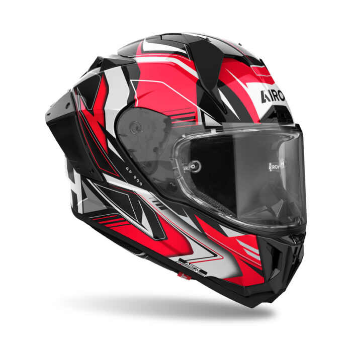 KASK AIROH GP800 MUST RED GLOSS - obrazek 2