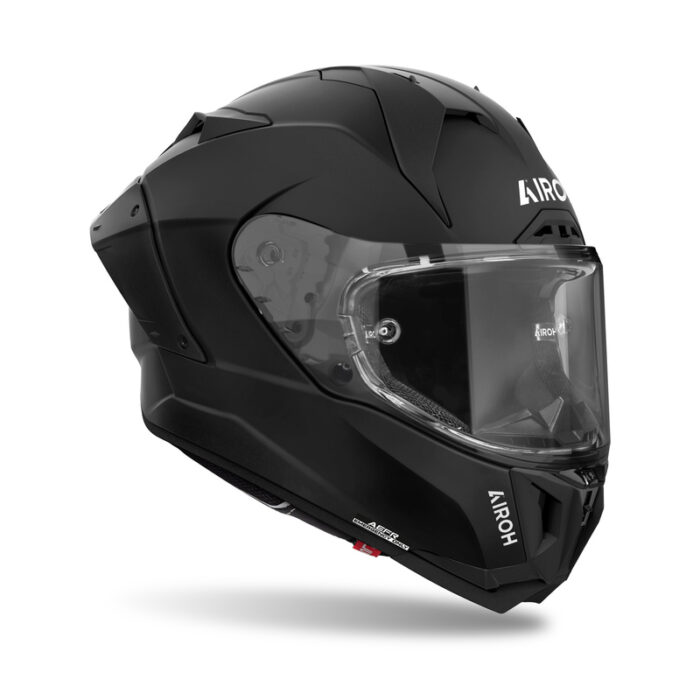 KASK AIROH GP800 COLOR BLACK MATT - obrazek 2