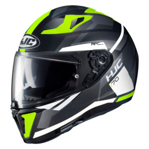 KASK HJC I70 ELIM BLACK/FLO GREEN