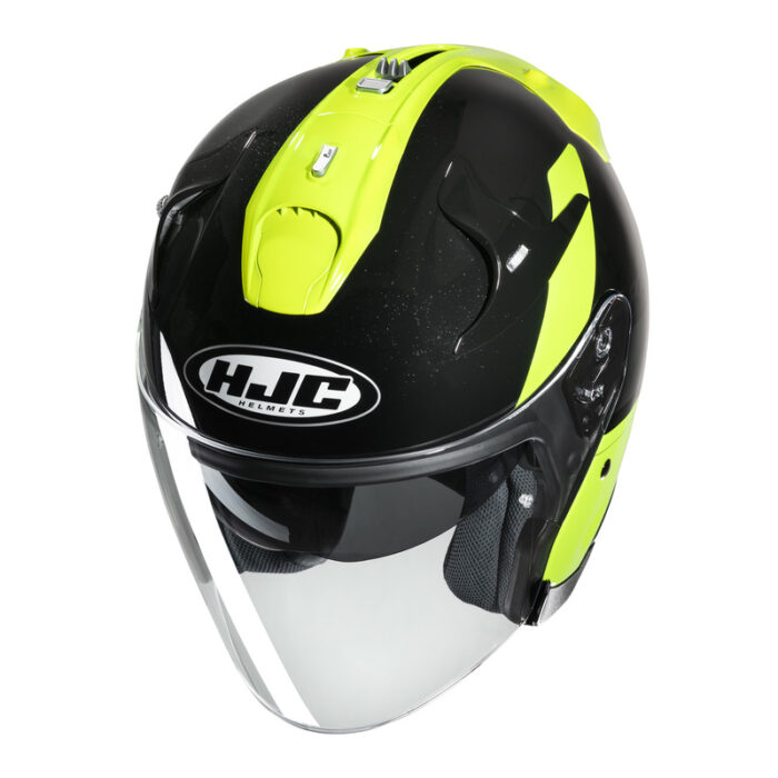 KASK HJC FG-JET EPEN BLACK/YELLOW - obrazek 2