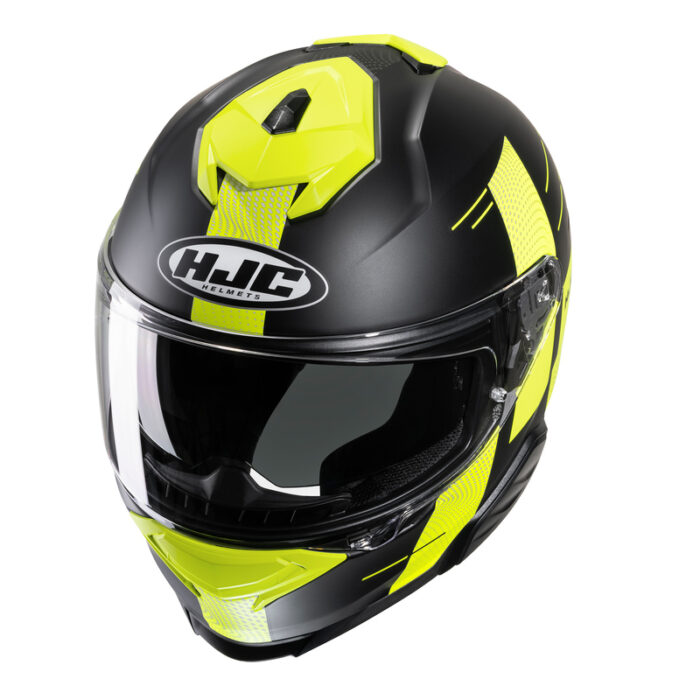 KASK HJC I71 PEKA BLACK/YELLOW - obrazek 2