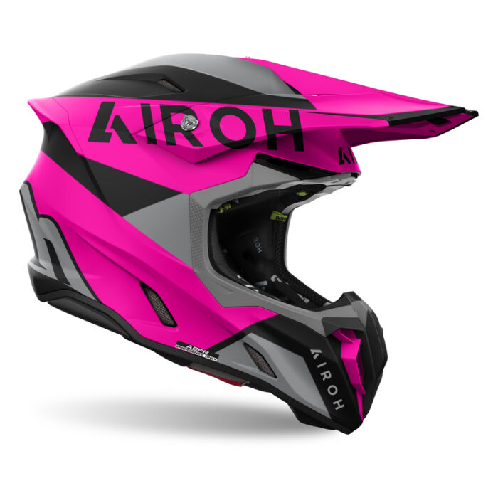 KASK AIROH TWIST 3 KING PINK MATT - obrazek 2