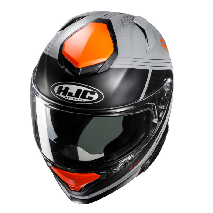 KASK HJC RPHA71 FREPE BLACK/SILVER - obrazek 2