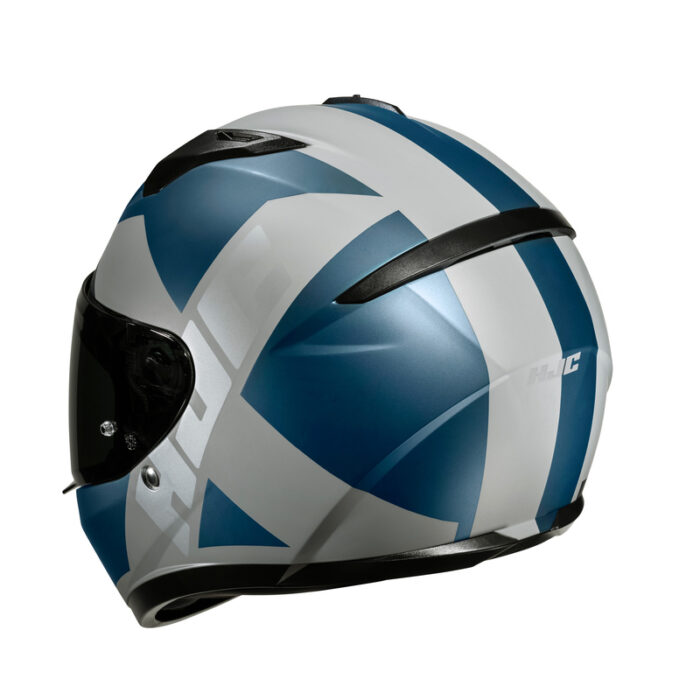 KASK HJC C10 TEZ BLUE/SILVER - obrazek 3