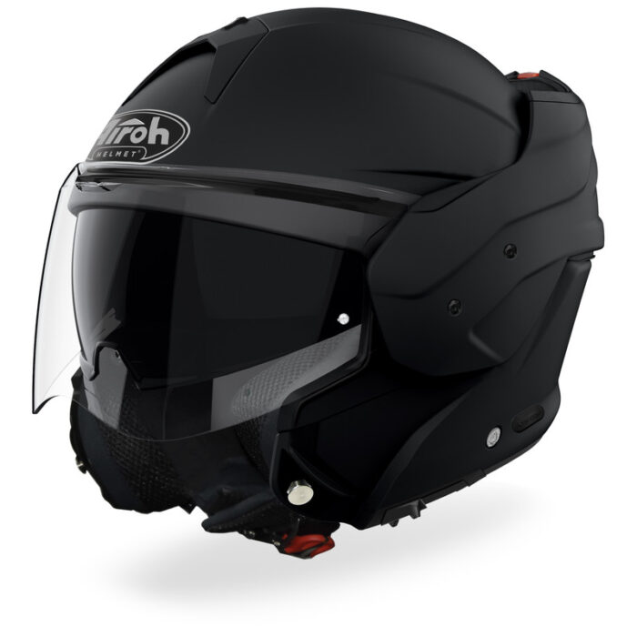 KASK MOTOCYKLOWY AIROH MATHISSE COLOR BLACK MATT - obrazek 3