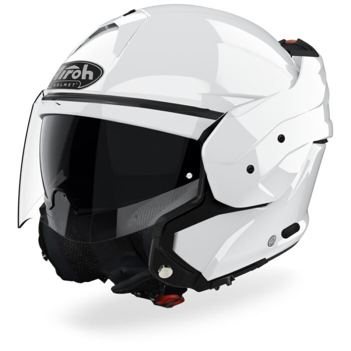 KASK MOTOCYKLOWY AIROH MATHISSE COLOR WHITE GLOSS - obrazek 3