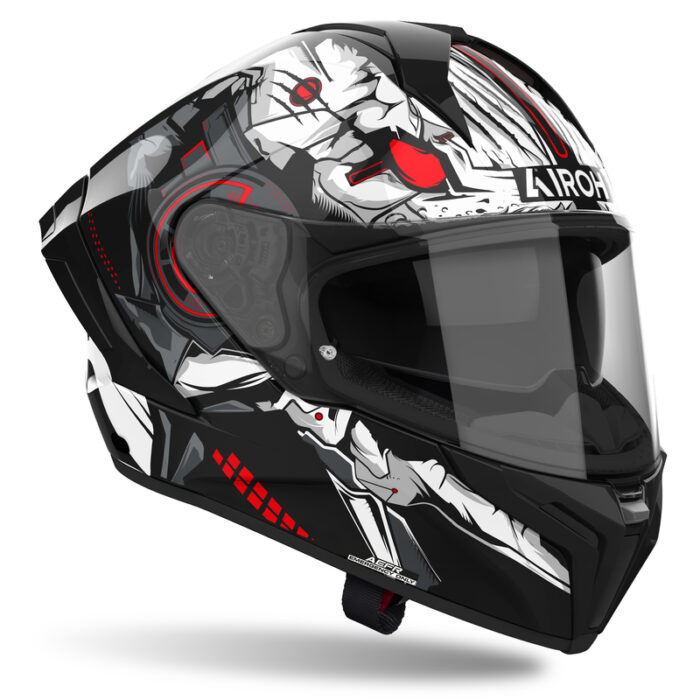 KASK MOTOCYKLOWY AIROH MATRYX NYTRO MATT - obrazek 2