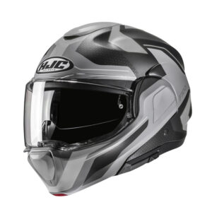 KASK MOTOCYKLOWY HJC F100 BIOS GREY