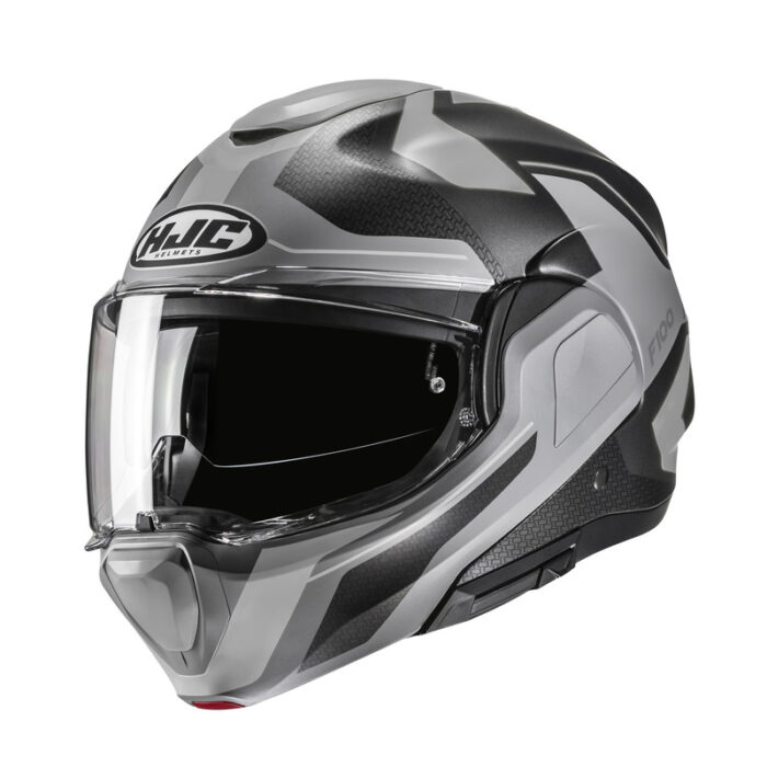KASK MOTOCYKLOWY HJC F100 BIOS GREY