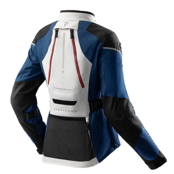 Rebelhorn Kurtka HARDY 3.0 Lady Blue/Grey/Red - obrazek 2